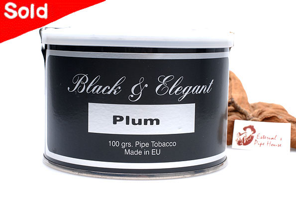 Black & Elegant Plum Pfeifentabak 100g Dose